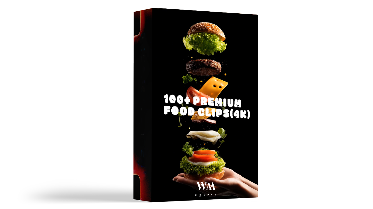 100+ Food & Cooking Clips (4K) – Premium Creator Archiv